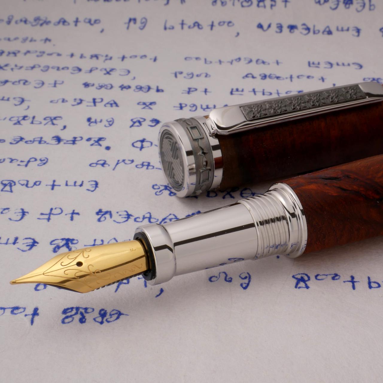 Pen on papyrus